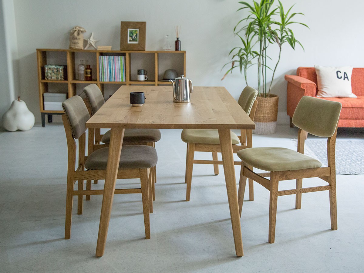 Easy Life MEATH DINING TABLE / イージーライフ ミース ダイニングテーブル
スクエア天板 + No.1脚（木角脚） （テーブル > ダイニングテーブル） 11