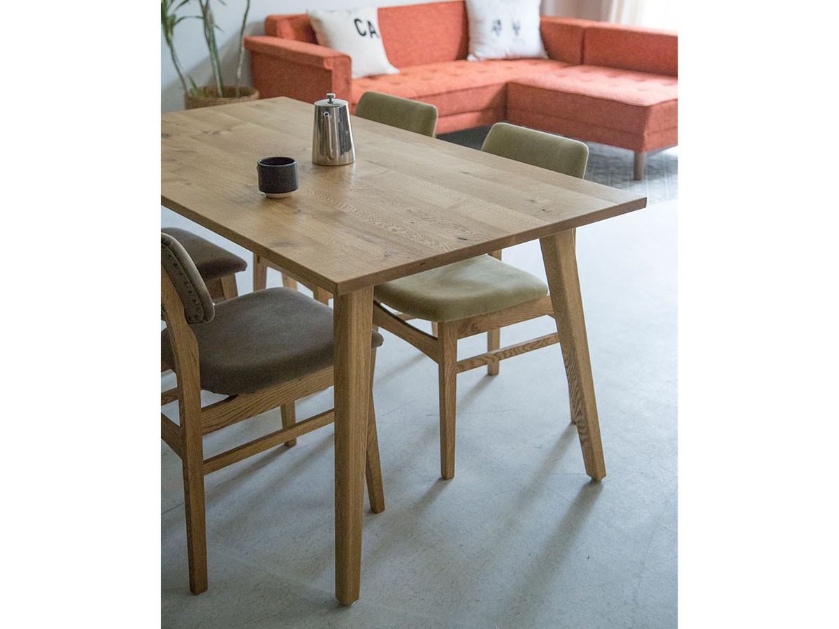 Easy Life MEATH DINING TABLE / イージーライフ ミース ダイニングテーブル
スクエア天板 + No.1脚（木角脚） （テーブル > ダイニングテーブル） 16