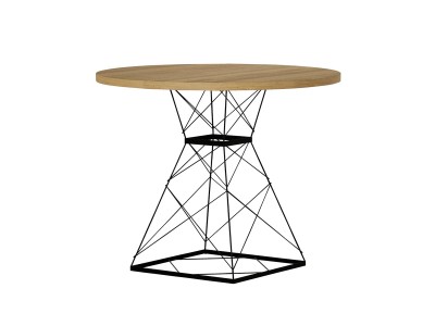 【良品　希少　24万円】AJIM　アジム　スクリューテーブル　丸テーブル　北欧 良品 希少 24万円】AJIM アジム スクリューテーブル 丸テーブル