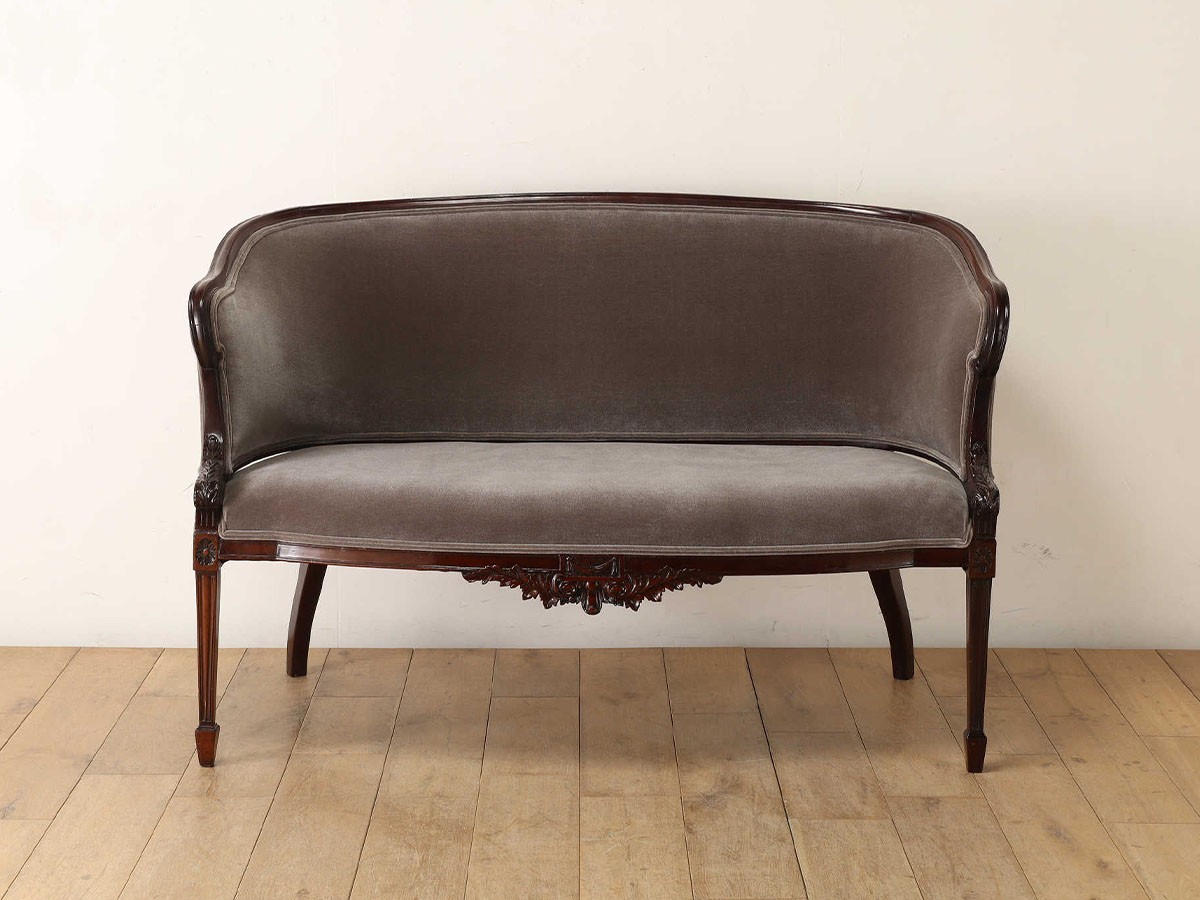 Lloyd's Antiques Real Antique 
Edwardian Settee / ロイズ・アンティークス 英国アンティーク家具
エドウォーディアン セティ QG001061 （ソファ > 二人掛けソファ） 3