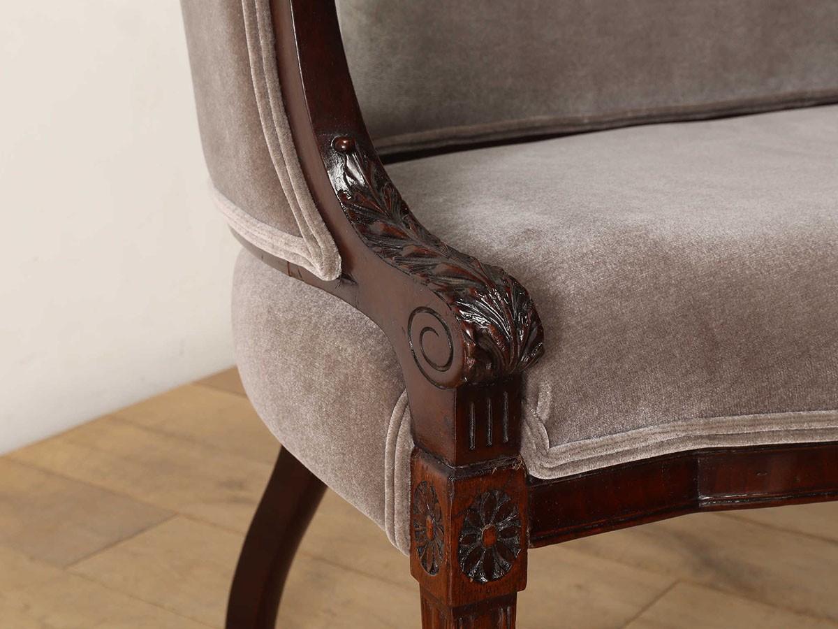 Lloyd's Antiques Real Antique 
Edwardian Settee / ロイズ・アンティークス 英国アンティーク家具
エドウォーディアン セティ QG001061 （ソファ > 二人掛けソファ） 11