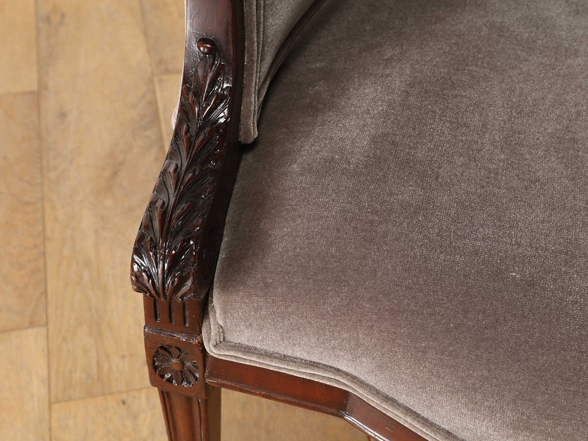 Lloyd's Antiques Real Antique 
Edwardian Settee / ロイズ・アンティークス 英国アンティーク家具
エドウォーディアン セティ QG001061 （ソファ > 二人掛けソファ） 9