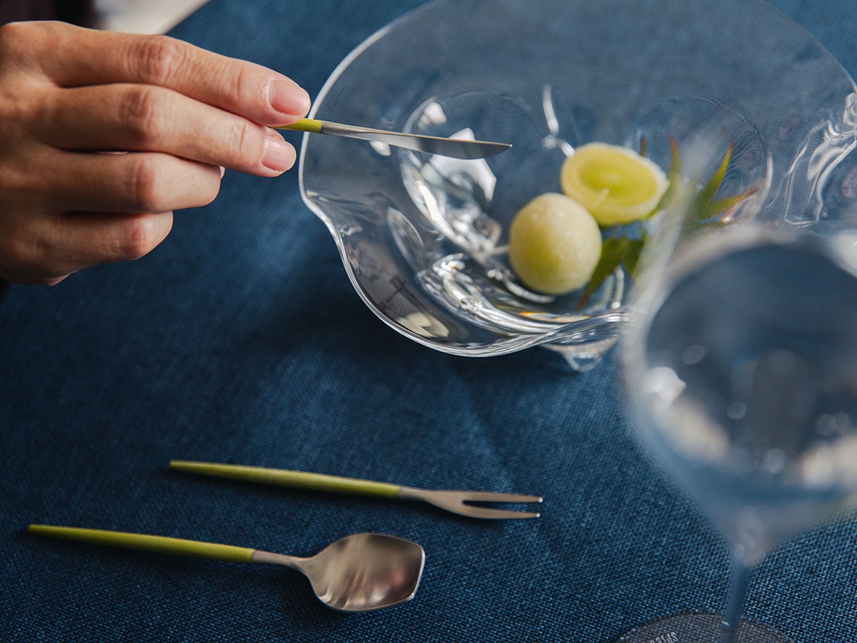 Cutipol WAGASHI Cutlery Set
MATCHA / クチポール 和菓子専用カトラリー 3本セット（抹茶） （食器・テーブルウェア > カトラリー） 9