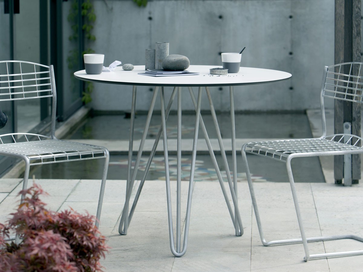 GRYTHYTTAN High Tech Table 90 / グリュートヒュッタン ハイテック テーブル 直径90cm （ガーデンファニチャー・屋外家具 > ガーデンテーブル・アウトドアテーブル） 5