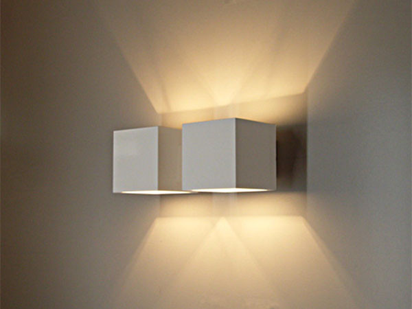 CUBE-LED / キューブ-LED 2灯ブラケット （ライト・照明 > ブラケットライト・壁掛け照明） 1