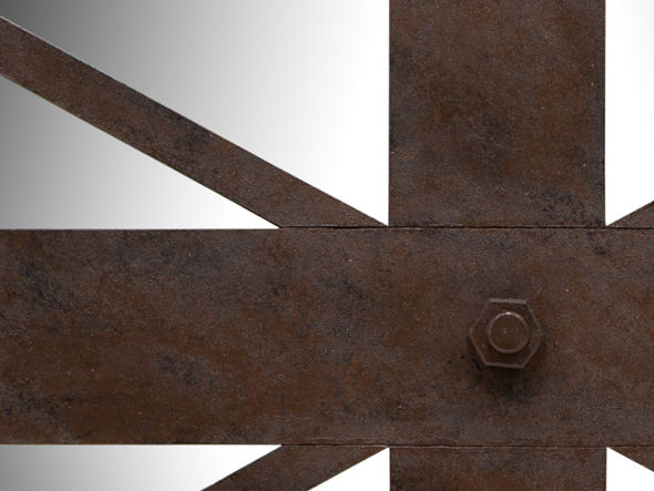 UNION JACK MIRROR / ユニオンジャックミラー（ブラウン） 2