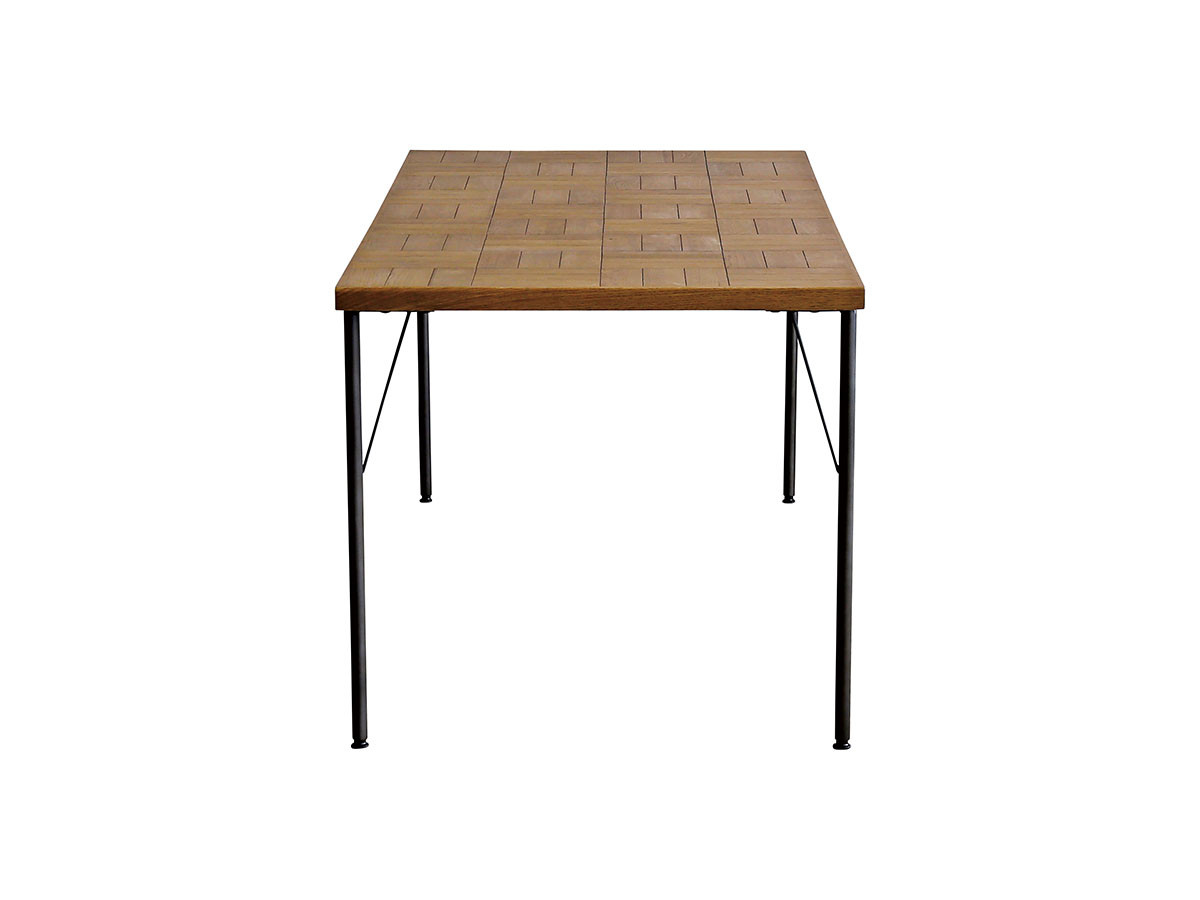 Knot antiques GYPSY DINING TABLE / ノットアンティークス ジプシー ダイニングテーブル
チェス柄天板 + No.2脚（スチール丸脚） （テーブル > ダイニングテーブル） 14
