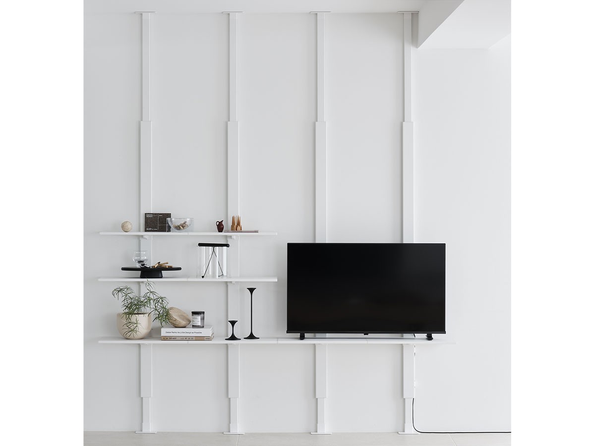 AIR SHELF TVboard Shelf Set / エアシェルフ テレビボード シェルフ セット （収納家具 > ラック・シェルフ） 5