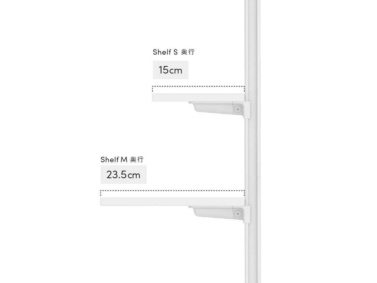 AIR SHELF TVboard Shelf Set / エアシェルフ テレビボード シェルフ セット （収納家具 > ラック・シェルフ） 27