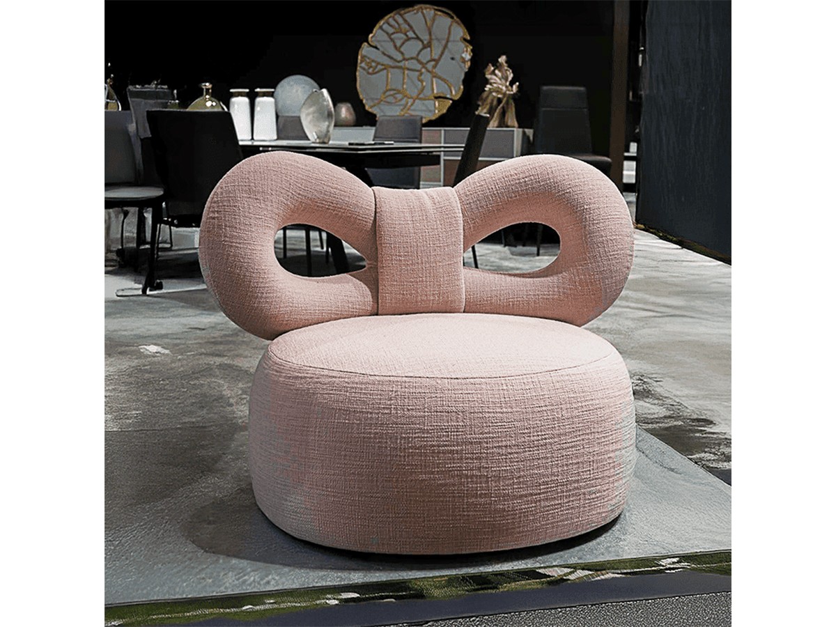 Qeeboo Ribbon Armchair C / キーブー リボンアームチェア C （チェア・椅子 > ラウンジチェア） 4