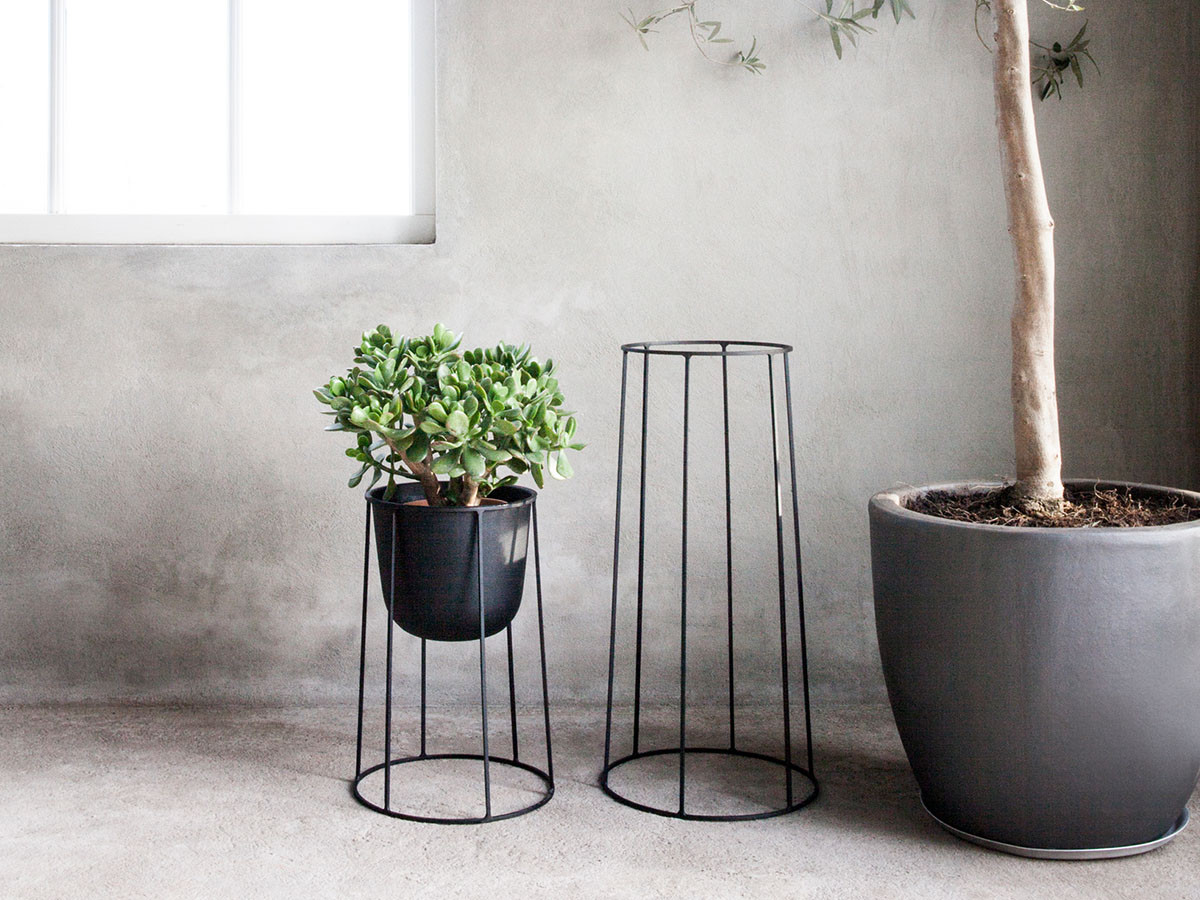 Audo Copenhagen Wire Vase + Wire Pot / オドー コペンハーゲン ワイヤーベース + ワイヤーポット （花器・プランター・グリーン > 鉢・プランター） 8