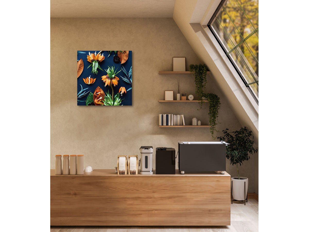 YOKO Takeuchi Botanic Fritillaria / ヨウコ タケウチ ボタニック フリチラリア  スクエア （アート・オブジェ > フォトパネル・フォトアート） 2