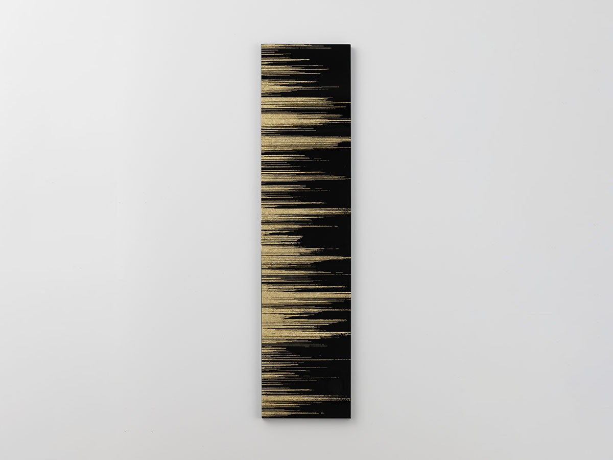 箔一 アートパネル 櫛引 黒 / はくいち アートパネル 櫛引 黒 S （アート・オブジェ > ウォールアート・アートパネル） 5