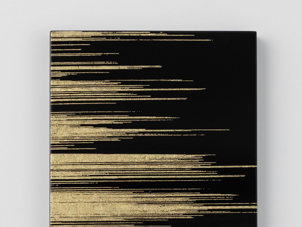 箔一 アートパネル 櫛引 黒 / はくいち アートパネル 櫛引 黒 S （アート・オブジェ > ウォールアート・アートパネル） 6