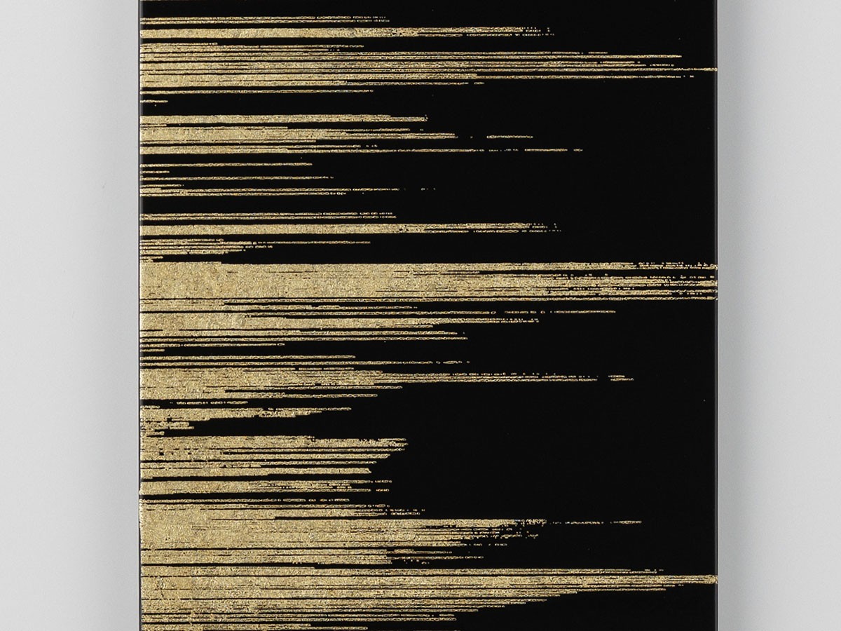 箔一 アートパネル 櫛引 黒 / はくいち アートパネル 櫛引 黒 S （アート・オブジェ > ウォールアート・アートパネル） 7