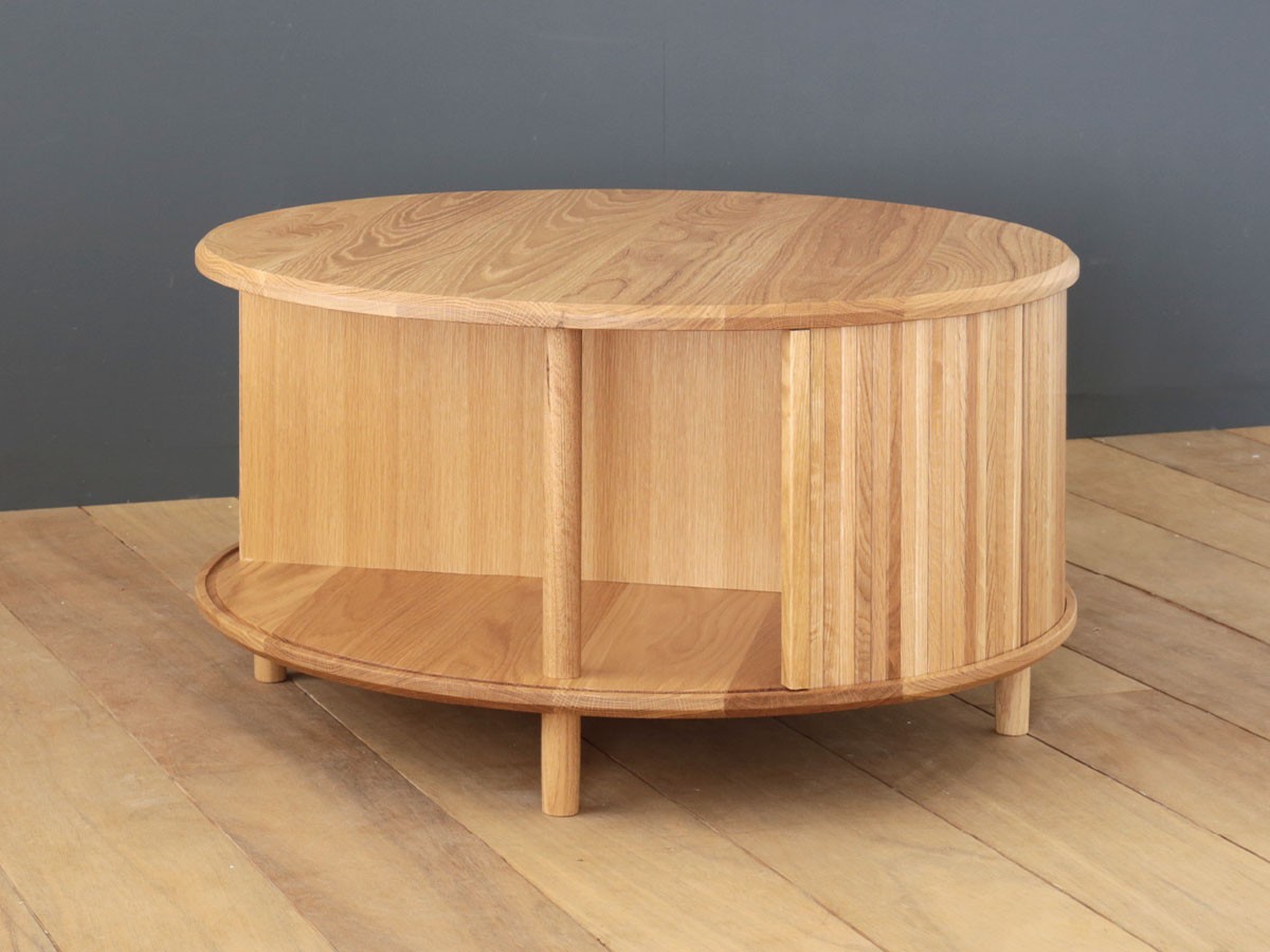AKI＋ JYABARA Round Table / アキ プラス ジャバラ ラウンドテーブル 直径84cm （テーブル > ローテーブル・リビングテーブル・座卓） 5