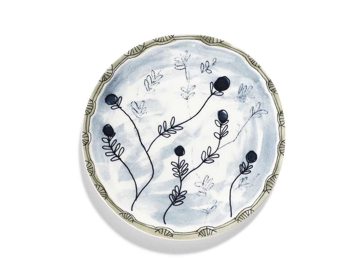 MIDNIGHT FLOWERS by MARNI
Breakfast Plate Mirtillo Tea / ミッドナイトフラワーズ バイ マルニ
ブレックファーストプレート ミルティッロティー 20cm (食器・テーブルウェア > 皿・プレート) 1