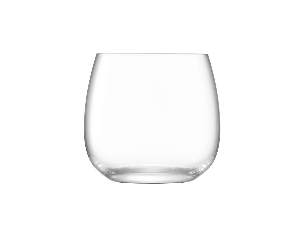 LSA International BOROUGH STEMLESS GLASS SET4 / エルエスエー インターナショナル ボロー ステムレスグラス 高さ8cm 4個セット （食器・テーブルウェア > タンブラー・グラス） 4