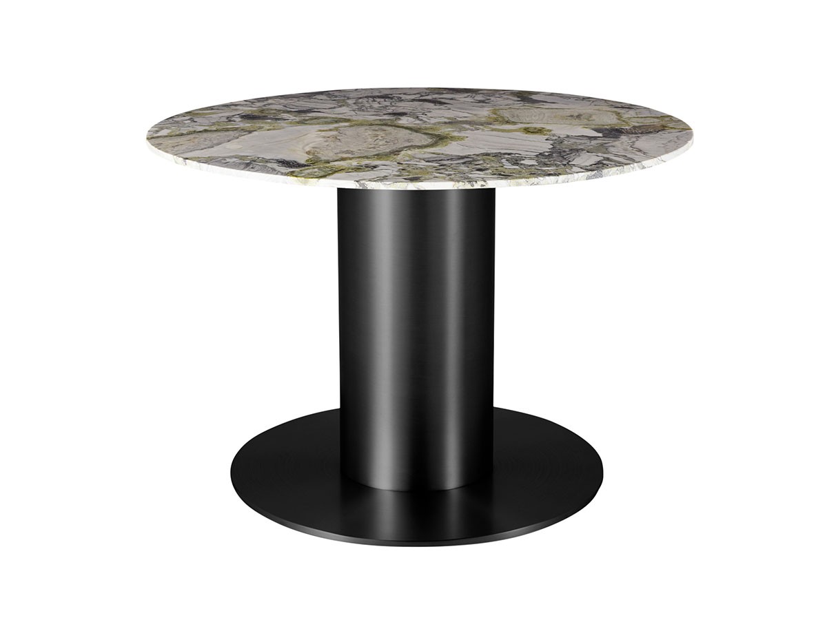 Tom Dixon. Tube Wide Base Black + Primavera Marble Top Round 1100