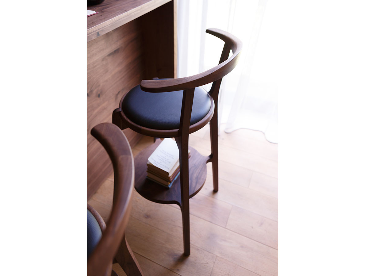 HIRASHIMA AGILE Counter Chair / ヒラシマ アジレ カウンターチェア（板座） （チェア・椅子 > カウンターチェア・バーチェア） 8