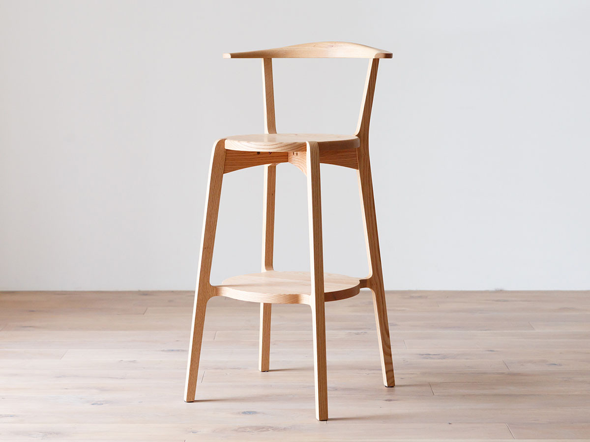 HIRASHIMA AGILE Counter Chair / ヒラシマ アジレ カウンターチェア（板座） （チェア・椅子 > カウンターチェア・バーチェア） 1