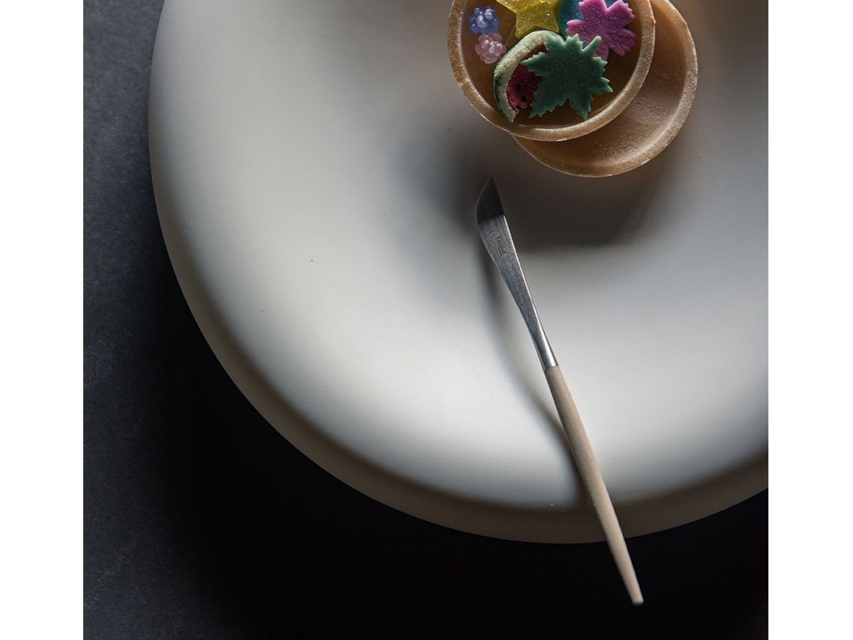 Cutipol WAGASHI Cutlery Set
USUTAMAGO / クチポール 和菓子専用カトラリー 3本セット（薄卵） （食器・テーブルウェア > カトラリー） 8