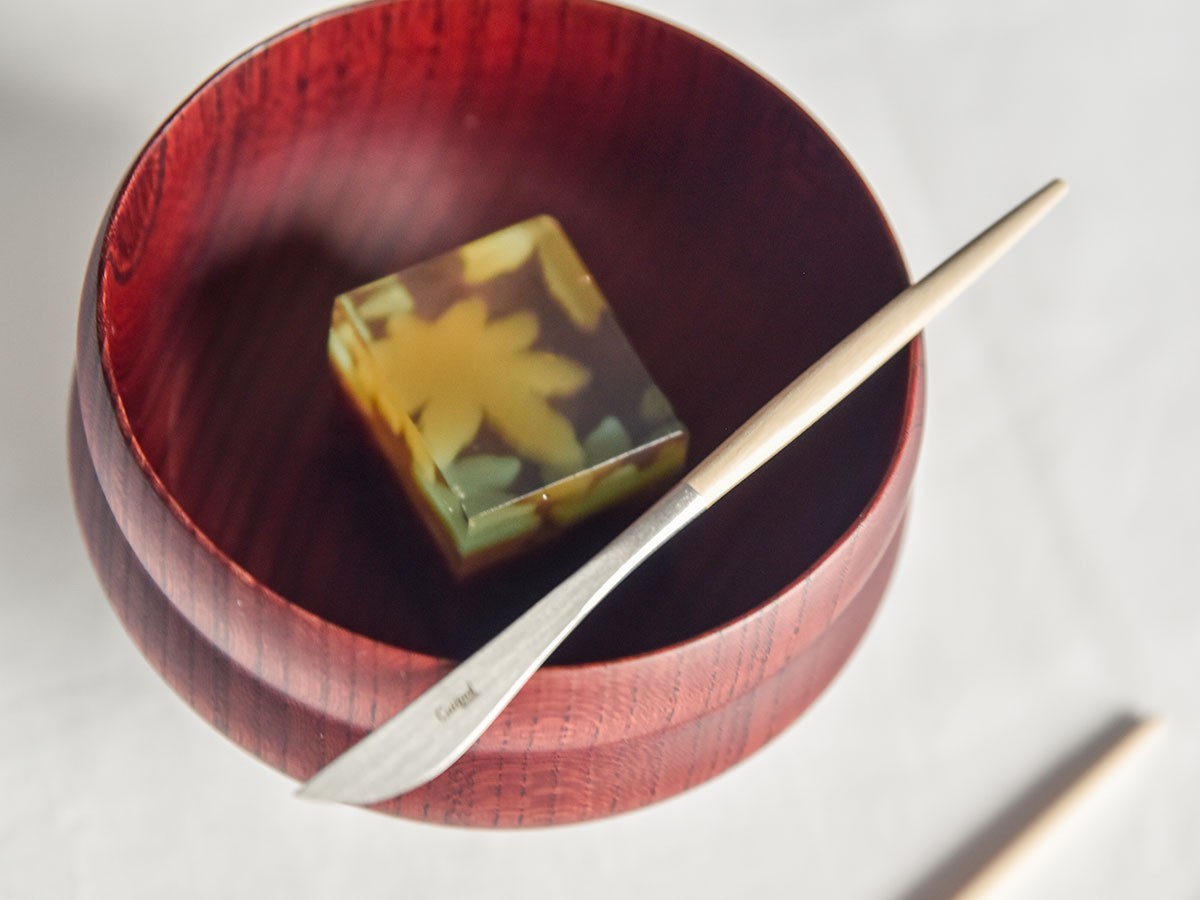 Cutipol WAGASHI Cutlery Set
USUTAMAGO / クチポール 和菓子専用カトラリー 3本セット（薄卵） （食器・テーブルウェア > カトラリー） 3