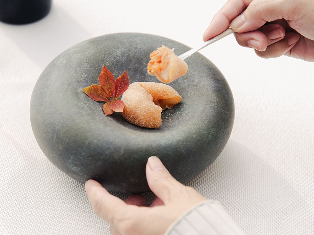 Cutipol WAGASHI Cutlery Set
USUTAMAGO / クチポール 和菓子専用カトラリー 3本セット（薄卵） （食器・テーブルウェア > カトラリー） 18