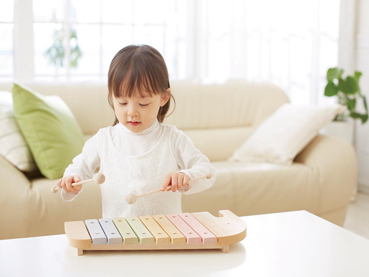 GENI Elephant Xylophone / ジェニ エレファントシロフォン （キッズ家具・ベビー用品 > おもちゃ・玩具） 2