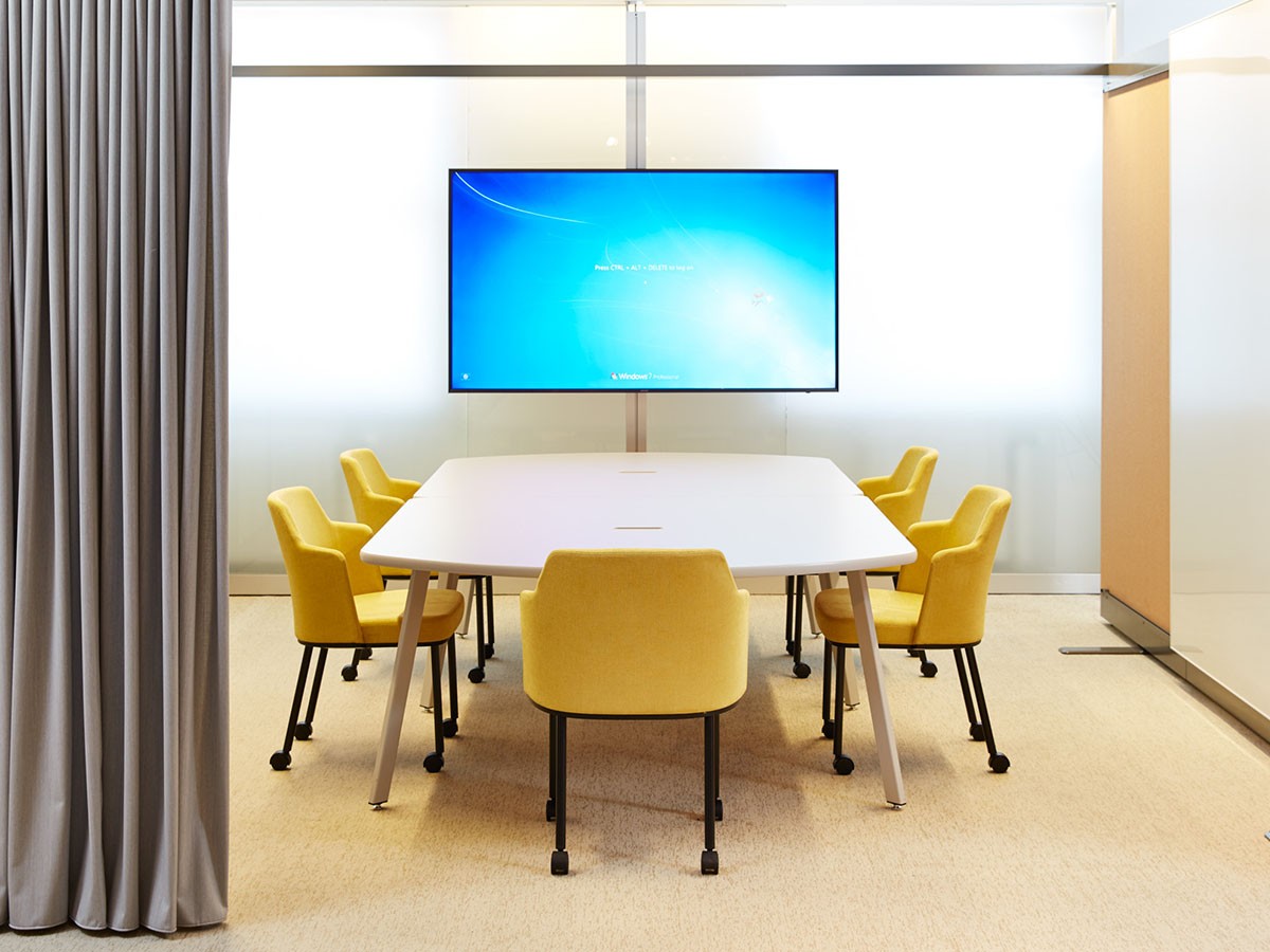 Knoll Office Rockwell Unscripted Easy Table / ノルオフィス ロックウェル アンスクリプテッド 
イージー テーブル（ラウンドエッジ） （テーブル > ダイニングテーブル） 7