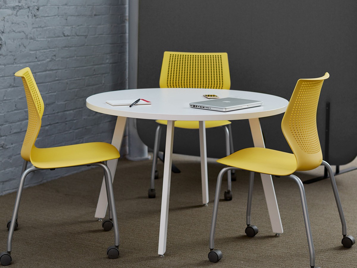 Knoll Office Rockwell Unscripted Easy Table / ノルオフィス ロックウェル アンスクリプテッド 
イージー テーブル（ラウンドエッジ） （テーブル > ダイニングテーブル） 1