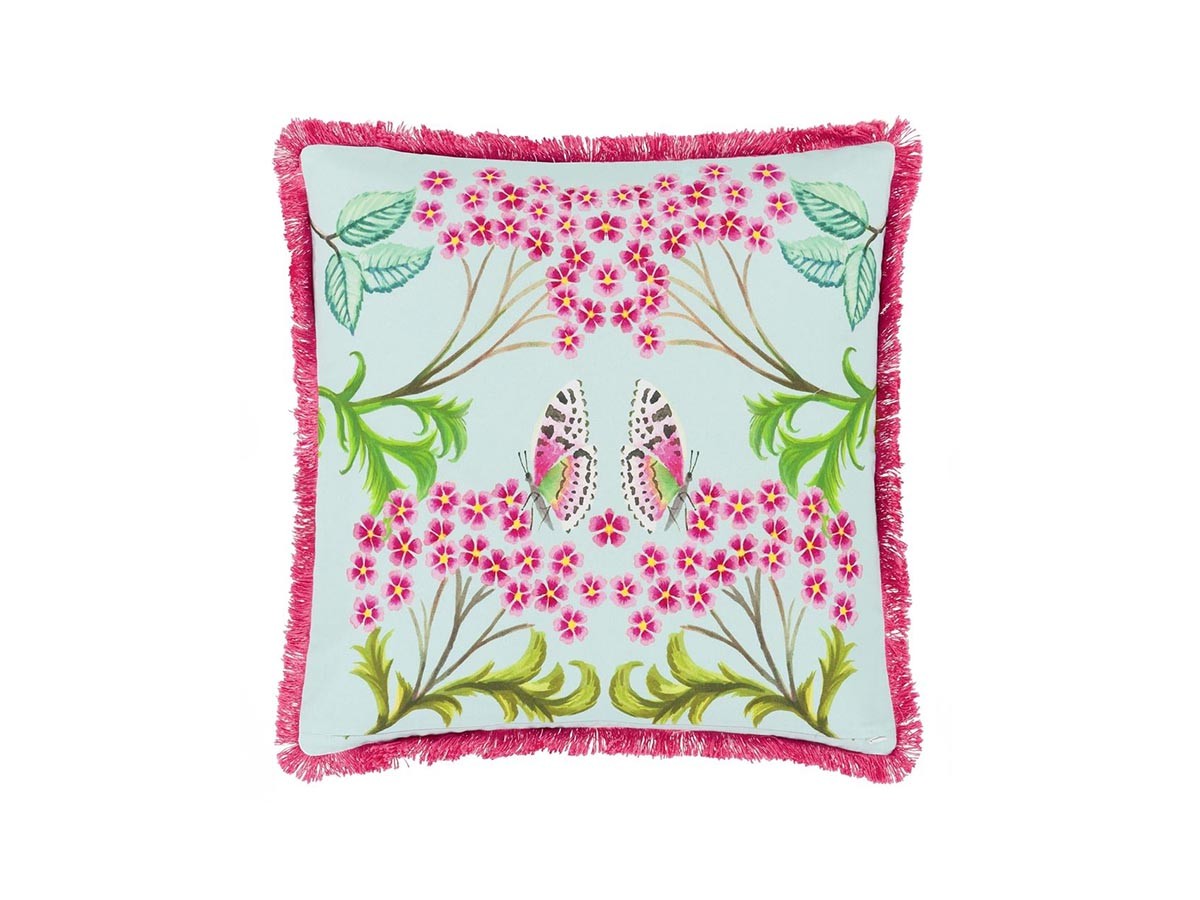 DESIGNERS GUILD Eleonora Embroidered Cushion / デザイナーズギルド エレオノラ エンブロイダード クッション 55 × 55cm （クッション > クッション・クッションカバー） 15