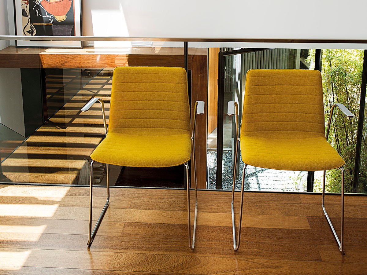 Andreu World Flex High Back Stackable Armchair Fully Andreu World Flex High Back Stackable Armchair Fully