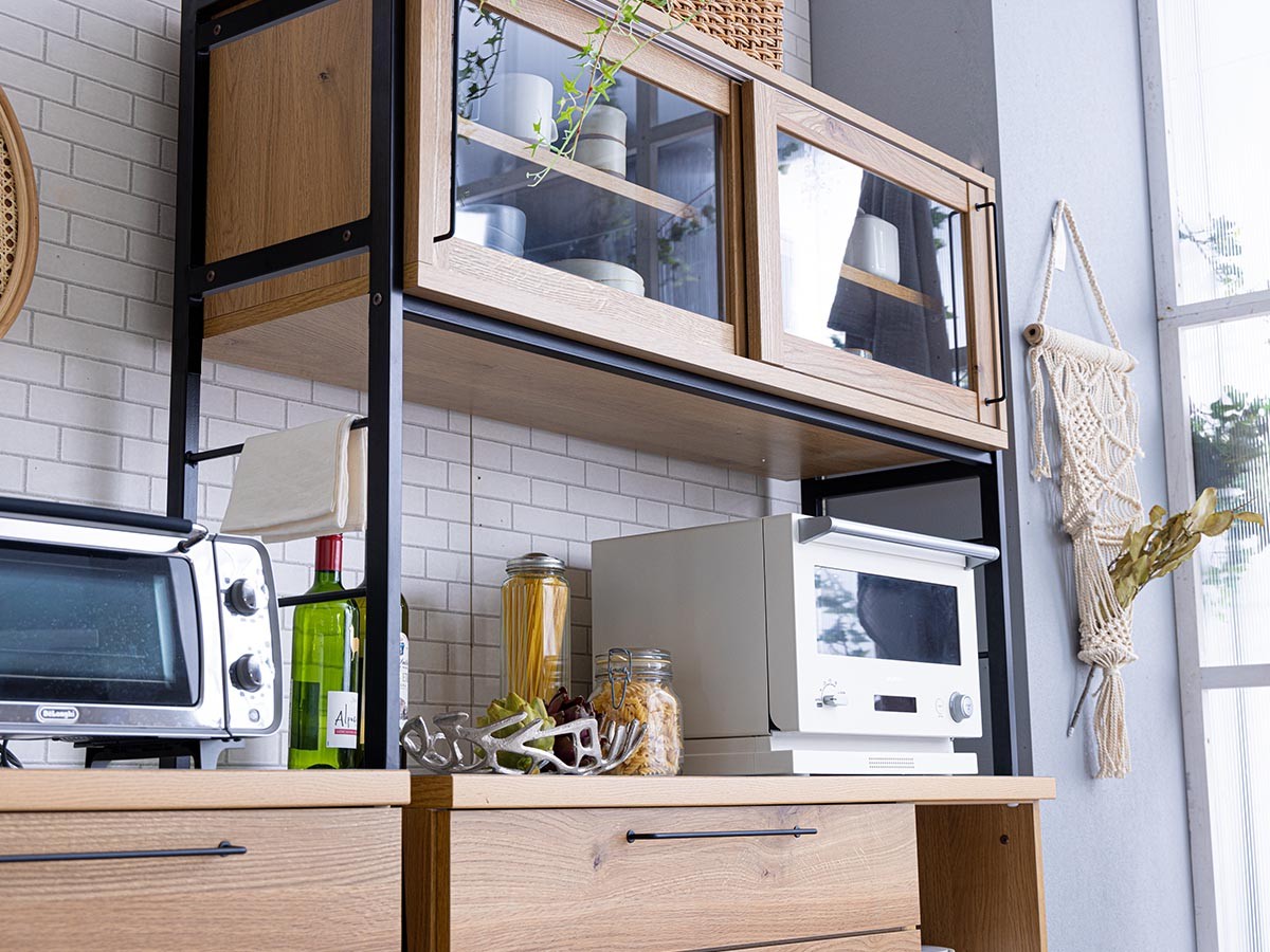 RITTER OPEN DININGBOARD / リッター オープンダイニングボード 幅124cm （キッチン収納・食器棚 > キッチンボード・カップボード・レンジ台） 9