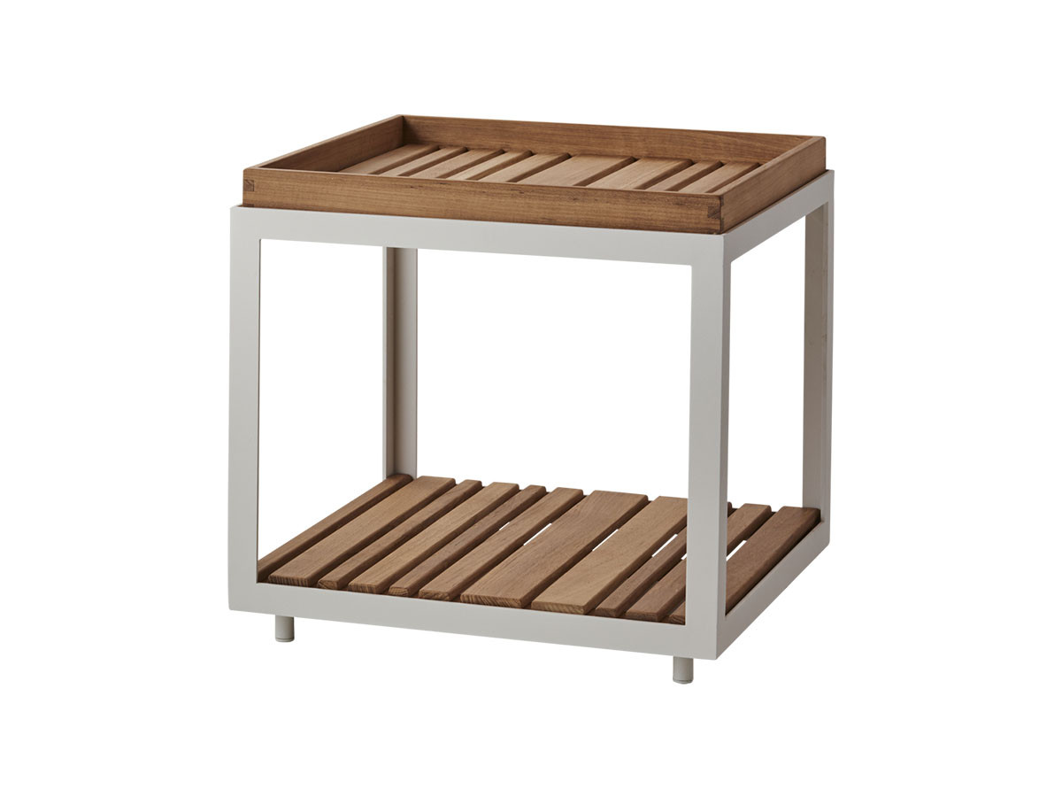 Cane-line Level Side Table Teak / ケインライン レベル サイドテーブル チーク （ガーデンファニチャー・屋外家具 > ガーデンテーブル・アウトドアテーブル） 2