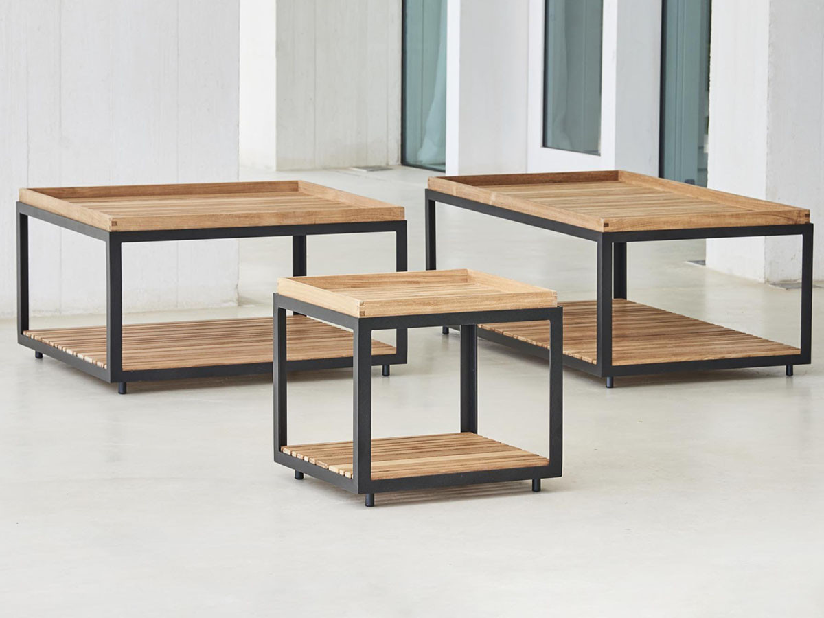Cane-line Level Side Table Teak / ケインライン レベル サイドテーブル チーク （ガーデンファニチャー・屋外家具 > ガーデンテーブル・アウトドアテーブル） 9
