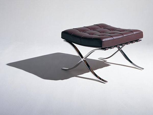 Knoll Mies van der Rohe Collection
Barcelona Stool - Relax / ノル ミース ファン デル ローエ コレクション
バルセロナスツール リラックス （チェア・椅子 > スツール） 2