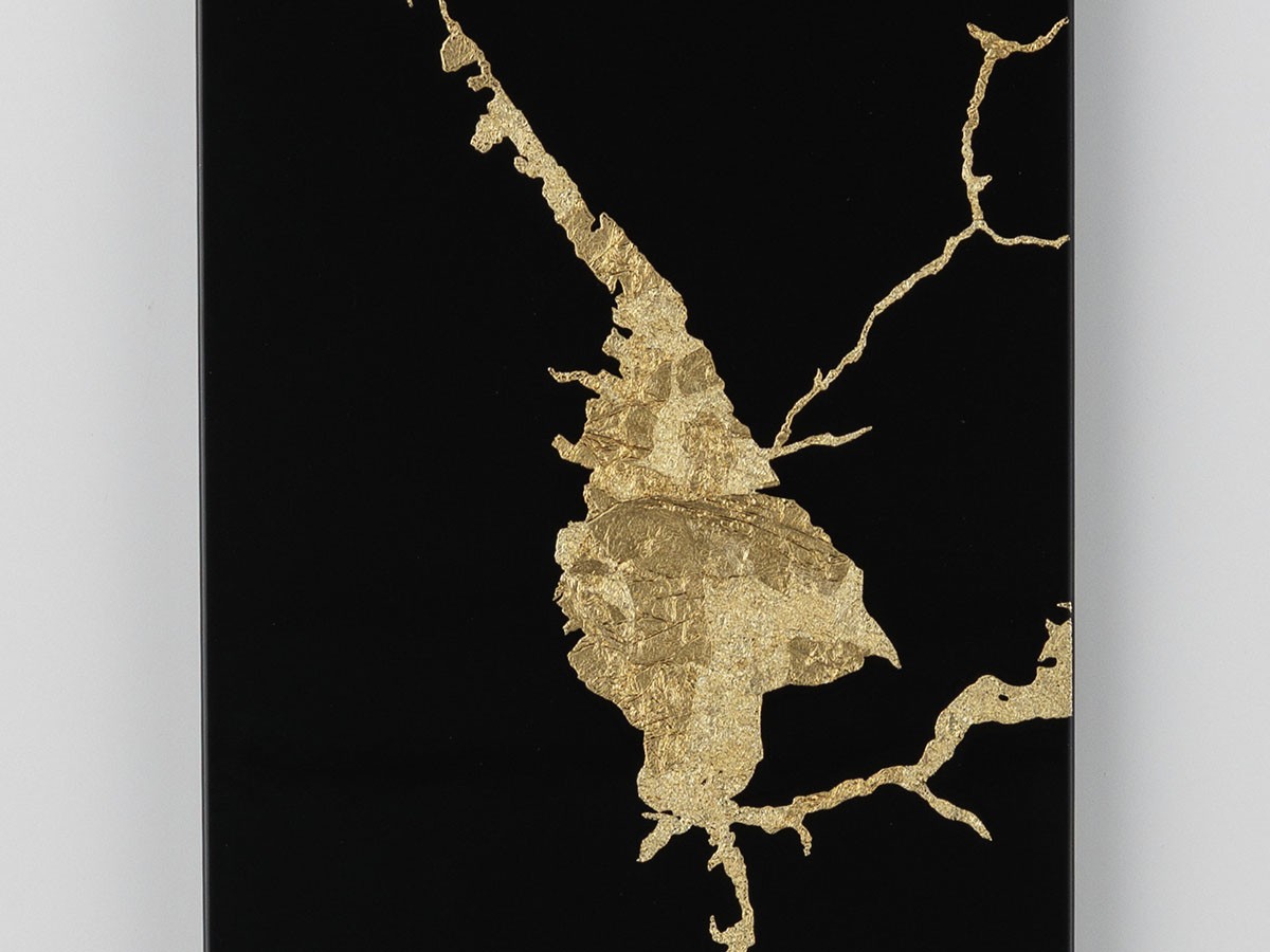 箔一 アートパネル 金継ぎ 黒 / はくいち アートパネル 金継ぎ 黒 S （アート・オブジェ > ウォールアート・アートパネル） 7
