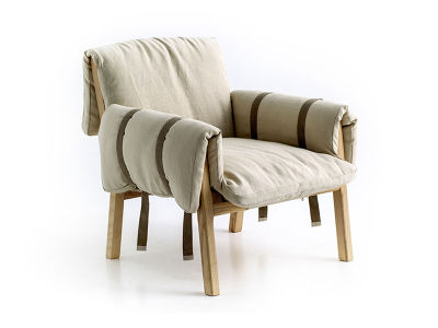 DIESEL LIVING with MOROSO STRAPPED ARMCHAIR / ディーゼルリビング 