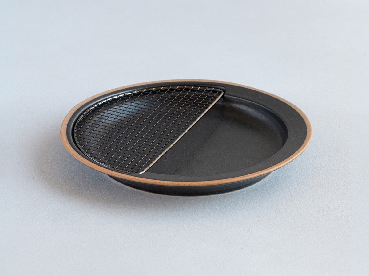 KIKIME amime / キキメ アミメ プレート 半月 黒酸化網 （食器・テーブルウェア > 皿・プレート） 3