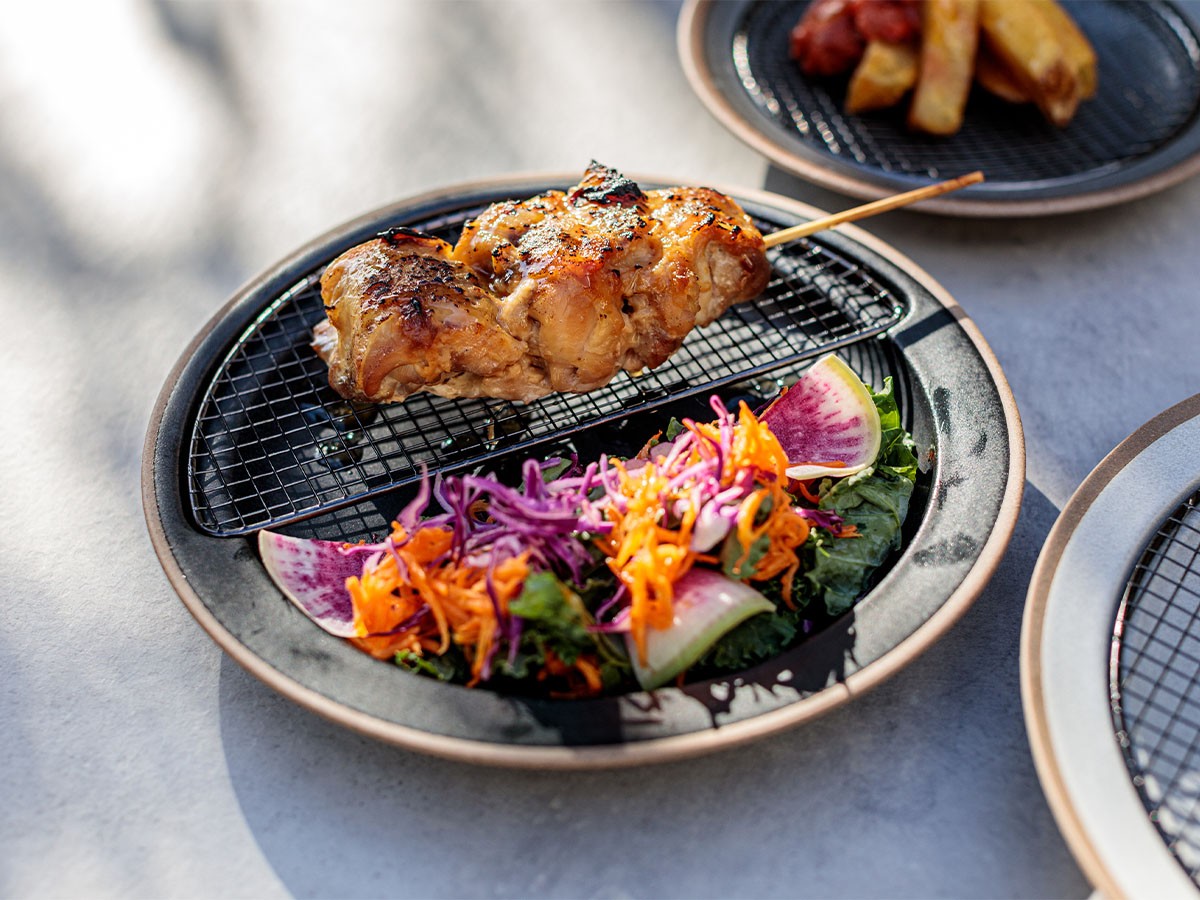 KIKIME amime / キキメ アミメ プレート 半月 黒酸化網 （食器・テーブルウェア > 皿・プレート） 9