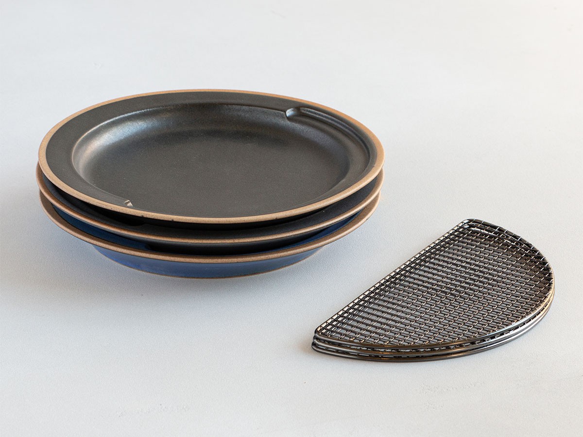 KIKIME amime / キキメ アミメ プレート 半月 黒酸化網 （食器・テーブルウェア > 皿・プレート） 15