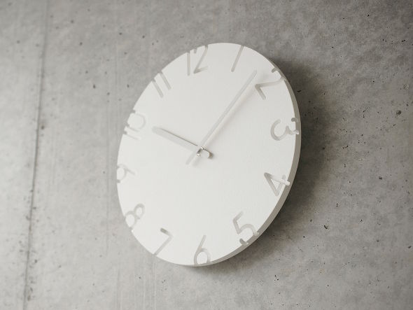 Lemnos CARVED / レムノス カーヴド ローマン 直径30.5cm （時計 > 壁掛け時計） 2