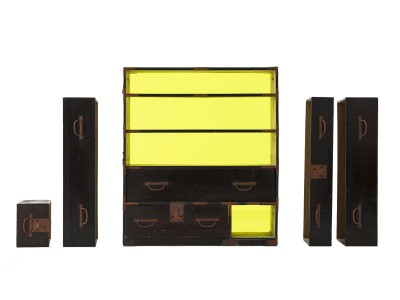 P/OP 大正～昭和前期 黒漆箪笥 / ポップ 大正～昭和前期 黒漆箪笥