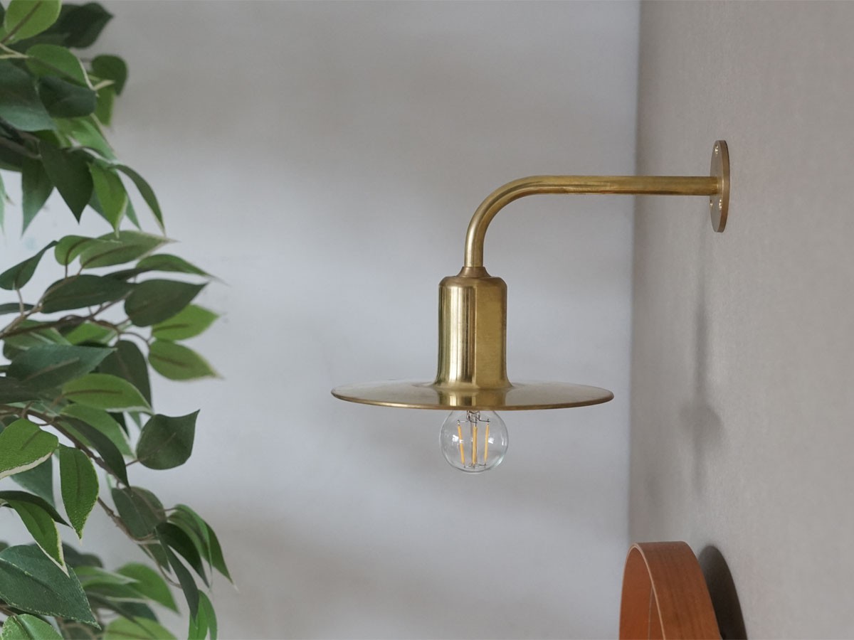 KT Brass Bracket Light / ケーティー ブラスブラケットライト （ライト・照明 > ブラケットライト・壁掛け照明） 4