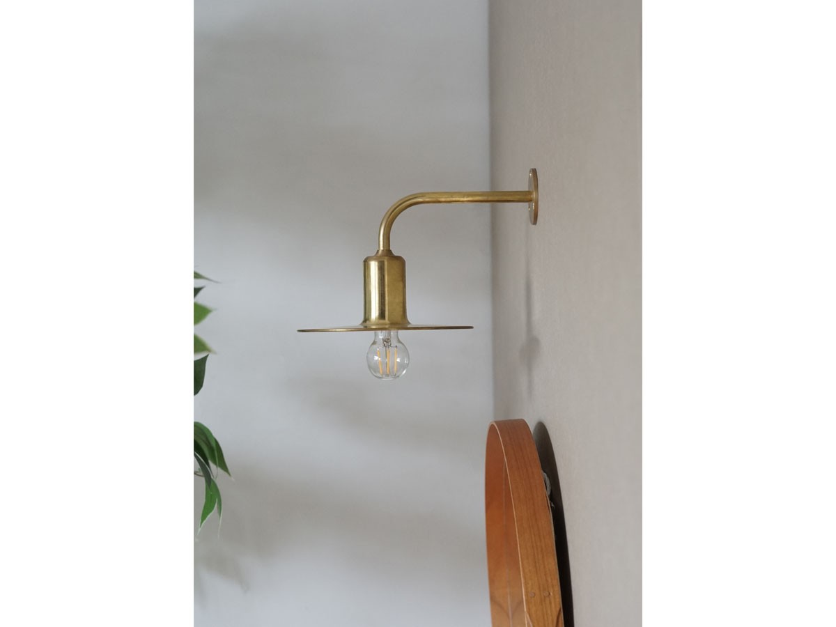 KT Brass Bracket Light / ケーティー ブラスブラケットライト （ライト・照明 > ブラケットライト・壁掛け照明） 2