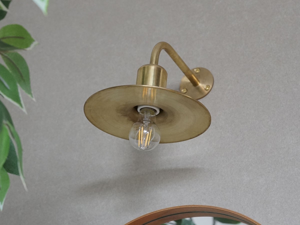 KT Brass Bracket Light / ケーティー ブラスブラケットライト （ライト・照明 > ブラケットライト・壁掛け照明） 5