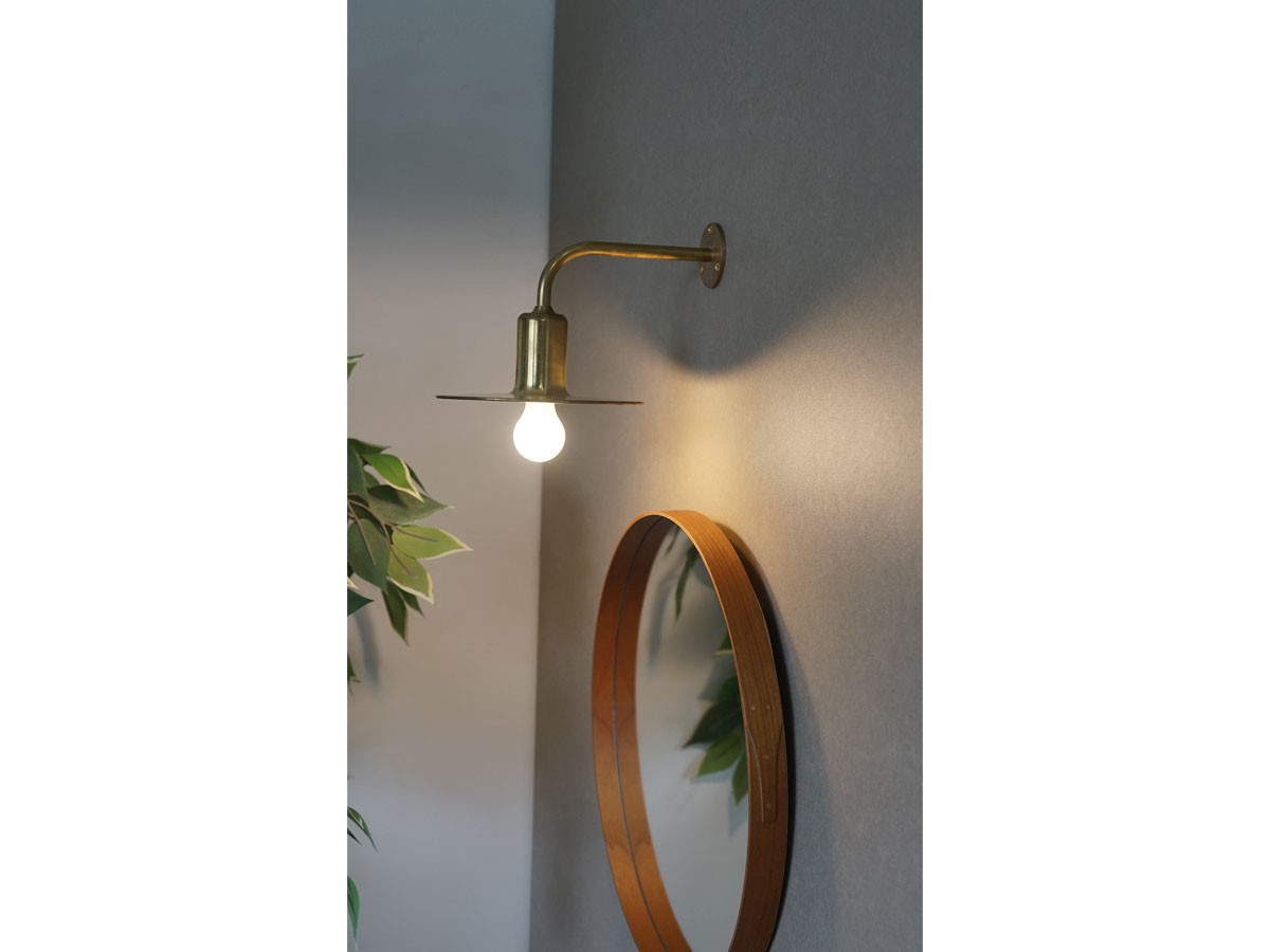 KT Brass Bracket Light / ケーティー ブラスブラケットライト （ライト・照明 > ブラケットライト・壁掛け照明） 9