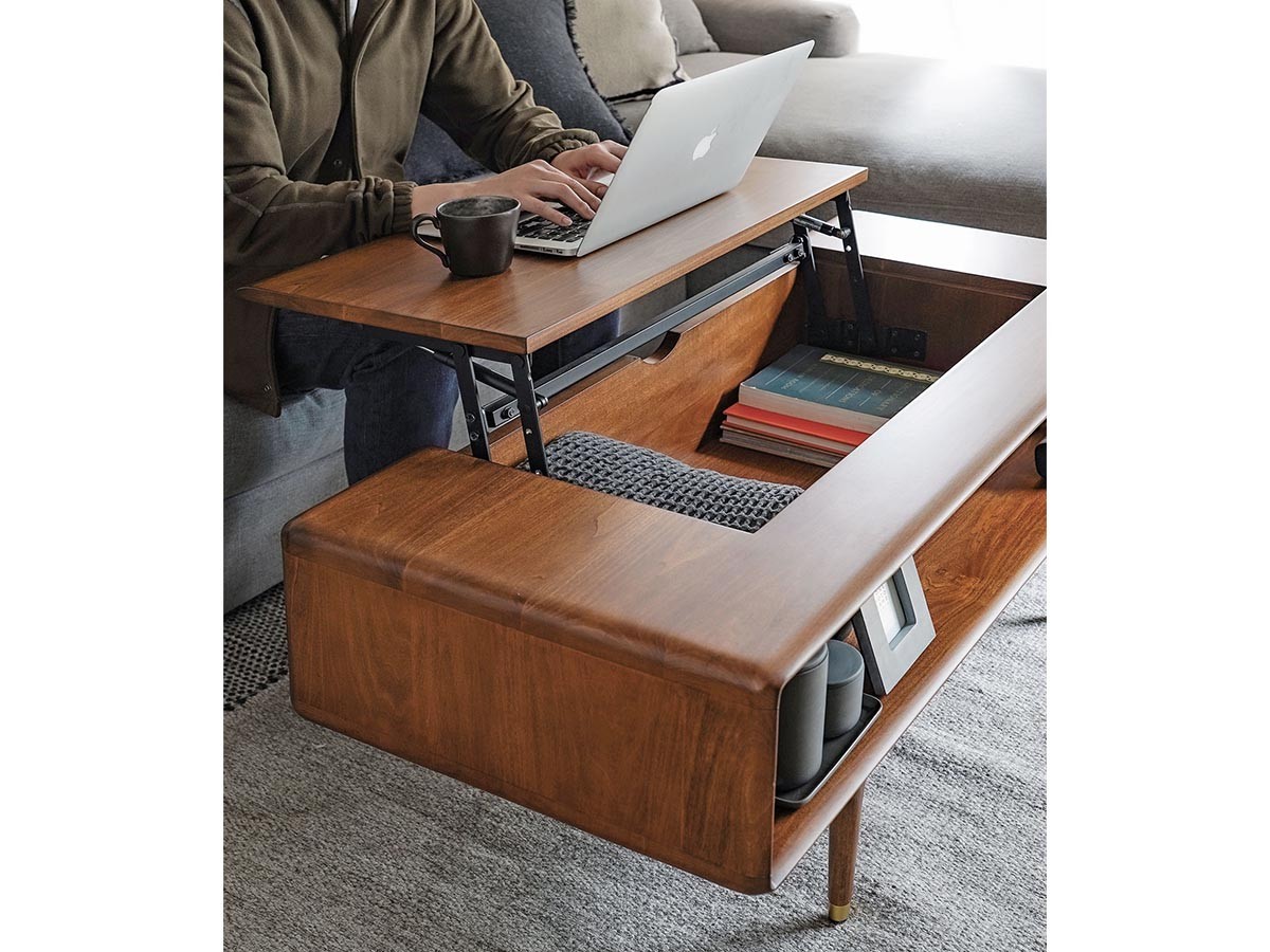 XANDER DESIGNS JULIE LIFT TOP CENTER TABLE / サンダーデザイン ジュリー リフトトップ センターテーブル （テーブル > ローテーブル・リビングテーブル・座卓） 6