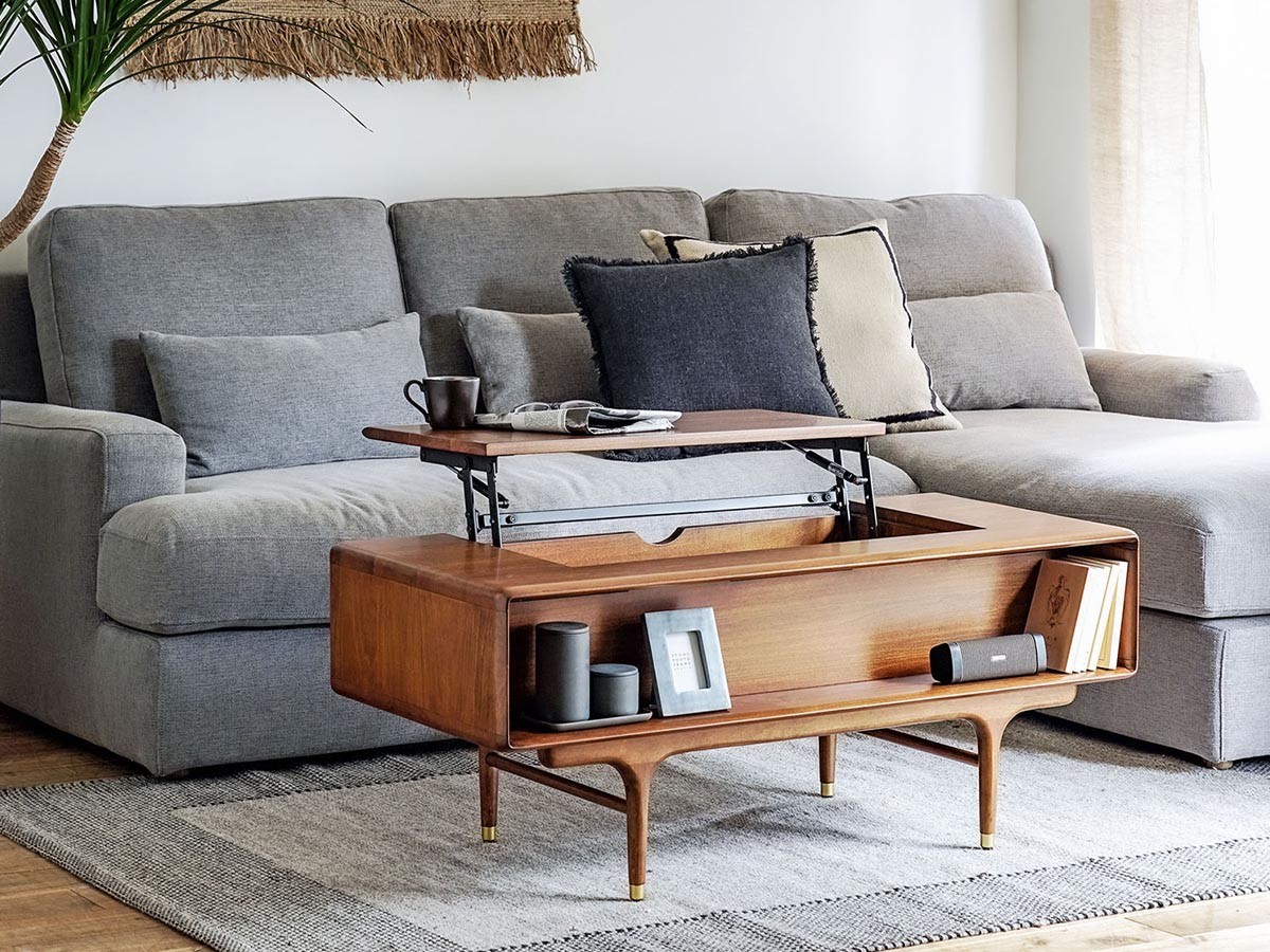 XANDER DESIGNS JULIE LIFT TOP CENTER TABLE / サンダーデザイン ジュリー リフトトップ センターテーブル (テーブル > ローテーブル・リビングテーブル・座卓) 1